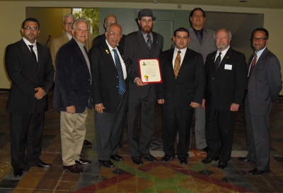 Brethren of Glendale Lodge at City Hall 4/12/11