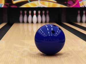Bowling ball is invented in 1862_
